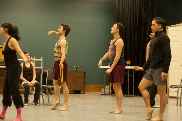 Photo Flash: Sneak Peek at Chase Brock, Arielle Campbell and More in Rehearsals for Flat Rock's THE NUTCRACKER 