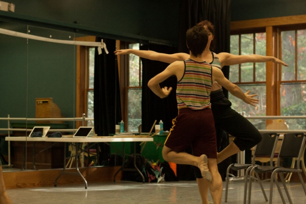 Photo Flash: Sneak Peek at Chase Brock, Arielle Campbell and More in Rehearsals for Flat Rock's THE NUTCRACKER Image