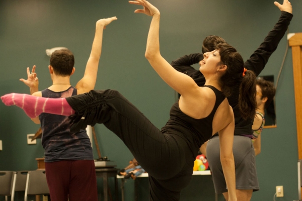 Photo Flash: Sneak Peek at Chase Brock, Arielle Campbell and More in Rehearsals for Flat Rock's THE NUTCRACKER Image