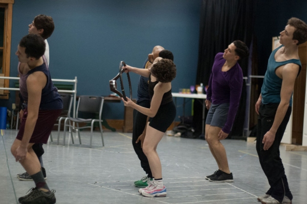 Photo Flash: Sneak Peek at Chase Brock, Arielle Campbell and More in Rehearsals for Flat Rock's THE NUTCRACKER 