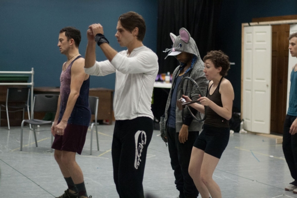 Photo Flash: Sneak Peek at Chase Brock, Arielle Campbell and More in Rehearsals for Flat Rock's THE NUTCRACKER 