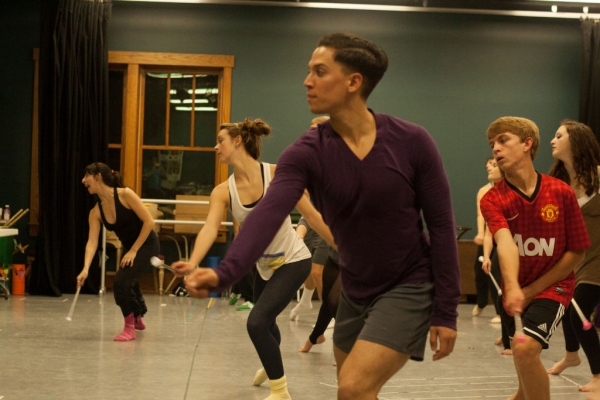 Photo Flash: Sneak Peek at Chase Brock, Arielle Campbell and More in Rehearsals for Flat Rock's THE NUTCRACKER 