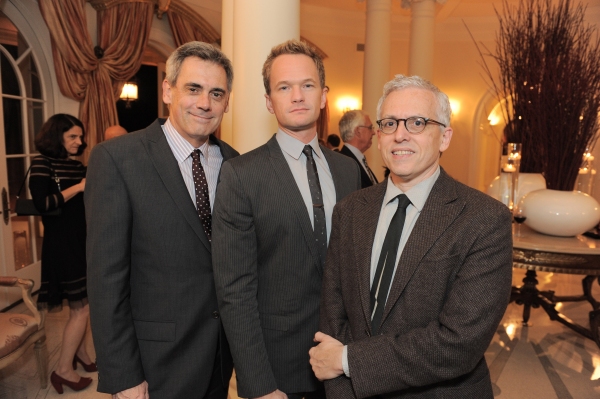 Randall Arney, Neil Patrick Harris and Donald Margulies Photo