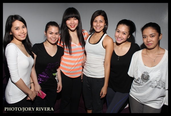 Emerald Banares, Tanya Manalang, Apple Chiu, Frencheska Farr, Rachelle Ann Go, Mary J Photo