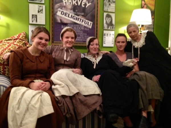 Photo Flash: Saturday Intermission Pics, Nov 24 - NEWSIES Does A CHRISTMAS STORY, Broadway Supports Injured Fan and More! Image