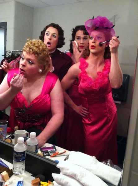 Photo Flash: Saturday Intermission Pics, Nov 24, Part 2 - EVITA's Max von Essen Bares All and More! Image