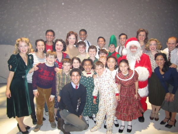 Darren Criss and the cast of A Christmas Story Photo