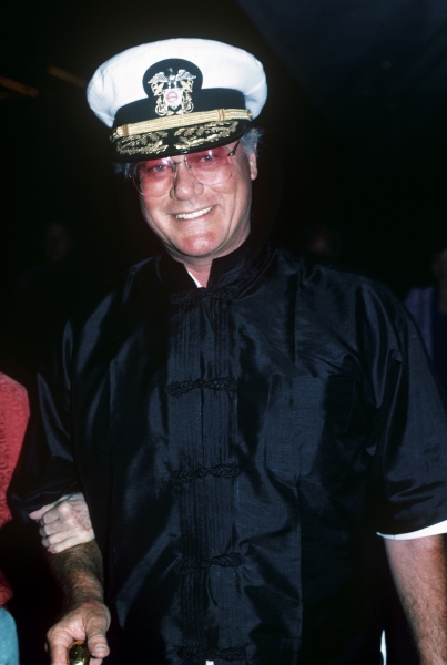 Larry Hagman in Los Angeles, California in 1988.  Photo