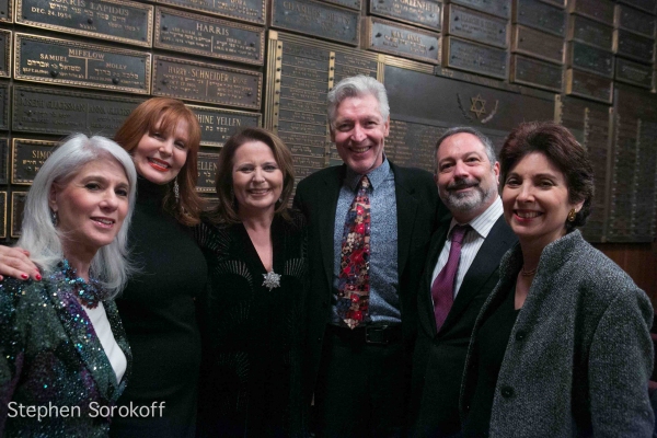 Jamie deRoy, Carol Ostrow, Randie Levine-Miller, Tony Sheldon, Pres. Bob Reicher, Rab Photo