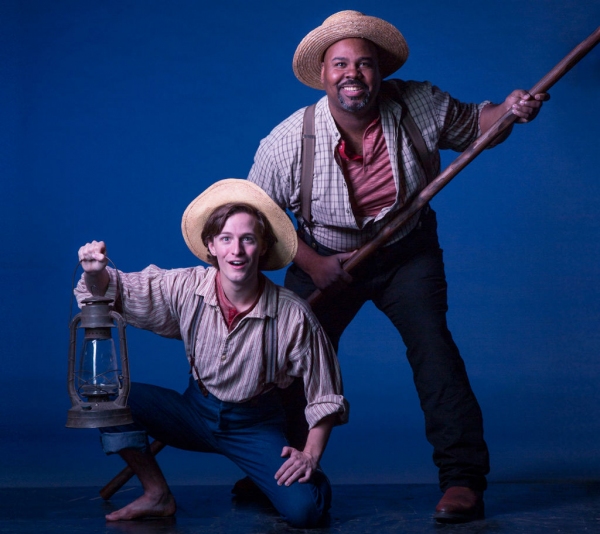 Photo Flash: Sneak Peek at Alex Goley and James Monroe Iglehart in TheatreWorks' BIG RIVER Image