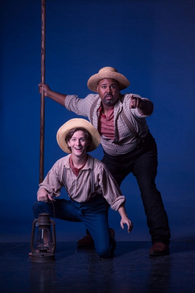 Photo Flash: Sneak Peek at Alex Goley and James Monroe Iglehart in TheatreWorks' BIG RIVER Image