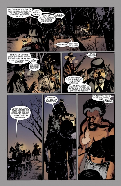 Photo Flash: Preview of DJANGO UNCHAINED Mini-Series Comic Book Image
