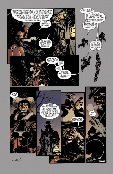 Photo Flash: Preview of DJANGO UNCHAINED Mini-Series Comic Book Image