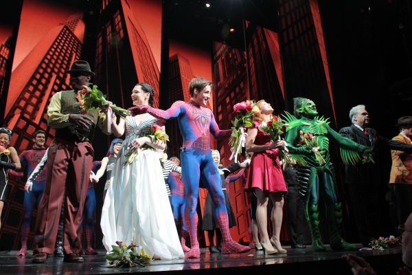 Photo Coverage: SPIDER-MAN Cast Celebrates 2 Years on Broadway! Image