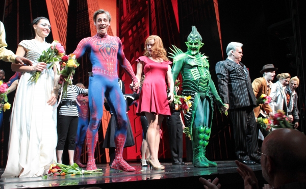 Photo Coverage: SPIDER-MAN Cast Celebrates 2 Years on Broadway! Image