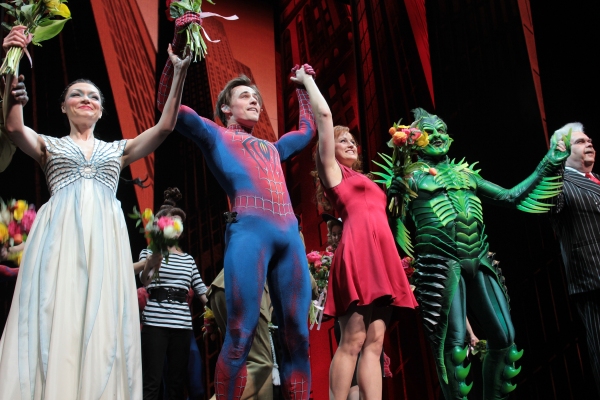 Photo Coverage: SPIDER-MAN Cast Celebrates 2 Years on Broadway! Image