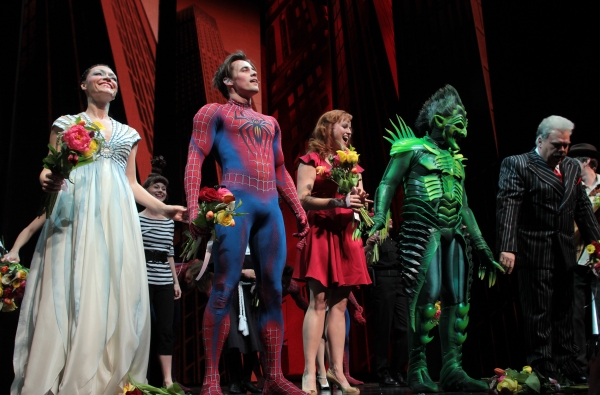 Photo Coverage: SPIDER-MAN Cast Celebrates 2 Years on Broadway! Image