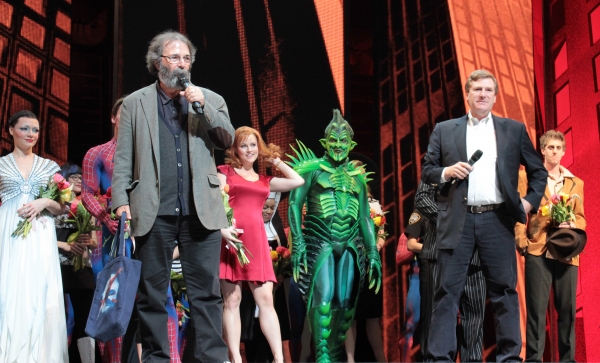 Photo Coverage: SPIDER-MAN Cast Celebrates 2 Years on Broadway! Image