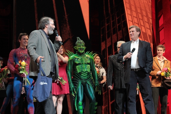Photo Coverage: SPIDER-MAN Cast Celebrates 2 Years on Broadway! Image