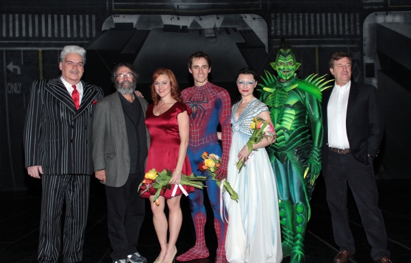 Photo Coverage: SPIDER-MAN Cast Celebrates 2 Years on Broadway! Image