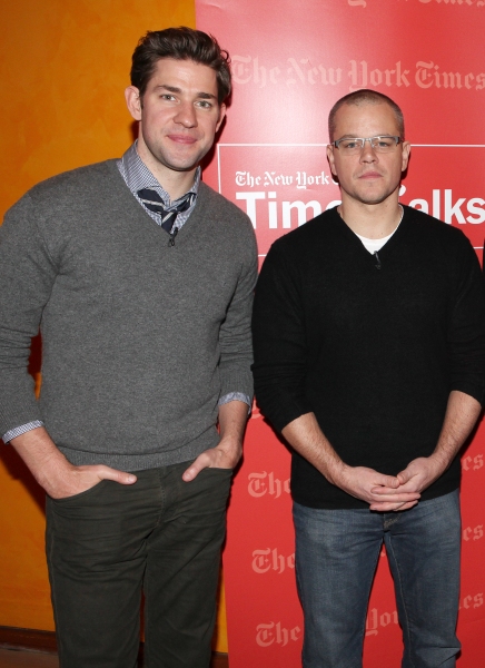 Photo Coverage: Matt Damon & Gus Van Sant Visit TIMESTALKS Image