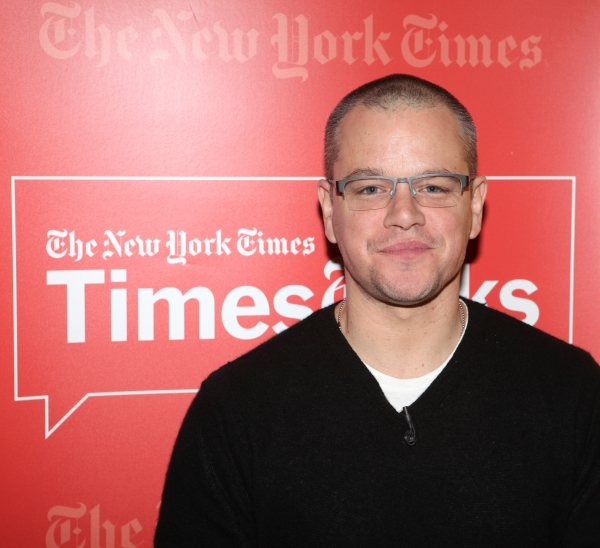 Photo Coverage: Matt Damon & Gus Van Sant Visit TIMESTALKS Image
