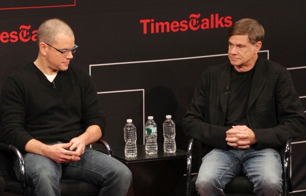 Photo Coverage: Matt Damon & Gus Van Sant Visit TIMESTALKS Image