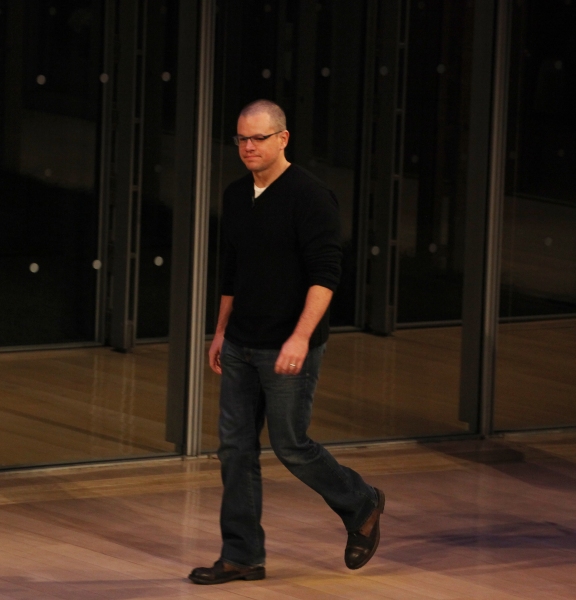 Photo Coverage: Matt Damon & Gus Van Sant Visit TIMESTALKS Image