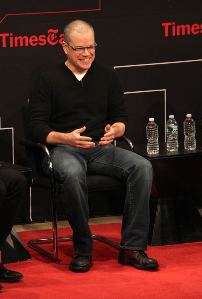 Photo Coverage: Matt Damon & Gus Van Sant Visit TIMESTALKS Image