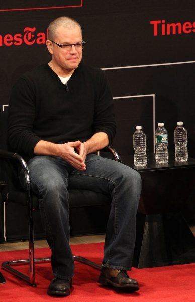 Photo Coverage: Matt Damon & Gus Van Sant Visit TIMESTALKS Image