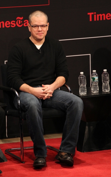 Photo Coverage: Matt Damon & Gus Van Sant Visit TIMESTALKS Image