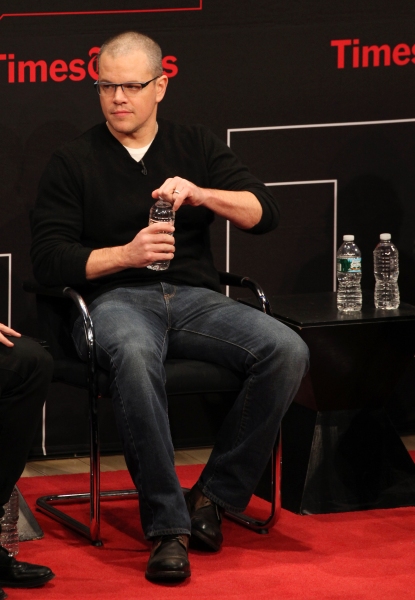 Photo Coverage: Matt Damon & Gus Van Sant Visit TIMESTALKS Image
