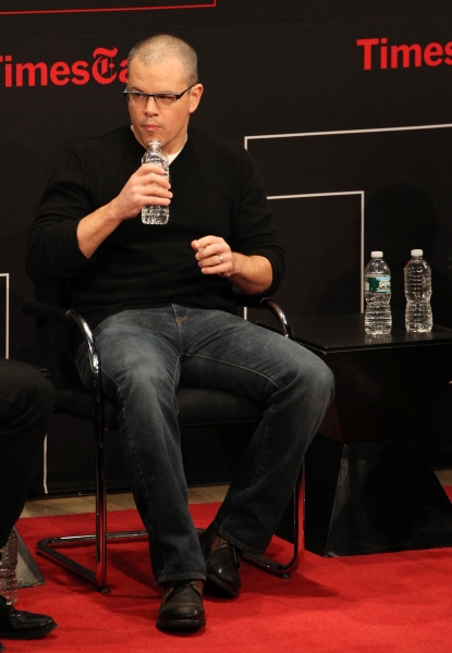 Photo Coverage: Matt Damon & Gus Van Sant Visit TIMESTALKS Image