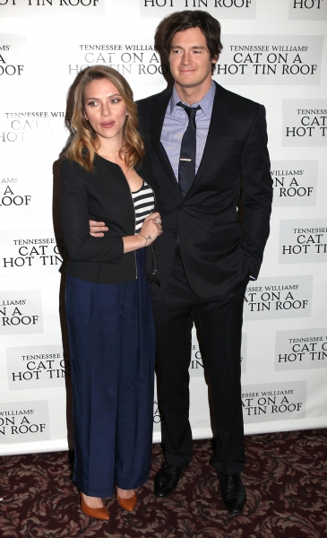 Photo Coverage: CAT ON A HOT TIN ROOF'S Benjamin Walker, Scarlett Johansson and More Meet the Press  Image