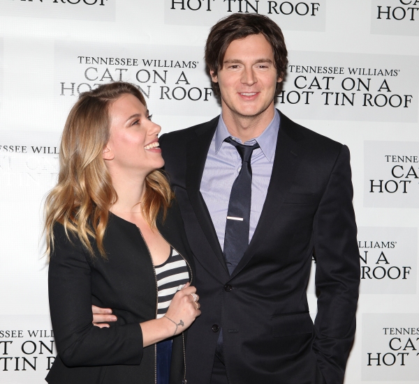 Photo Coverage: CAT ON A HOT TIN ROOF'S Benjamin Walker, Scarlett Johansson and More Meet the Press  Image