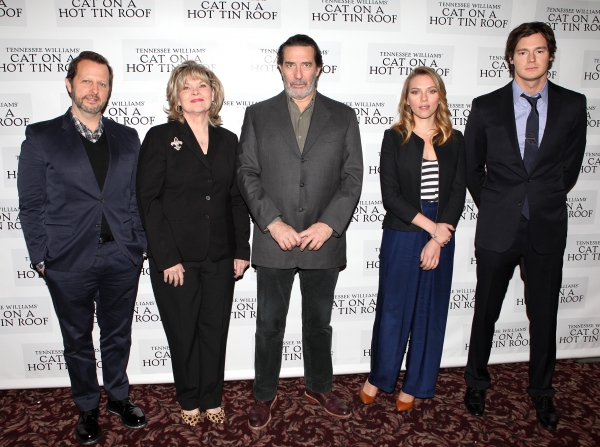 Photo Coverage: CAT ON A HOT TIN ROOF'S Benjamin Walker, Scarlett Johansson and More Meet the Press  Image
