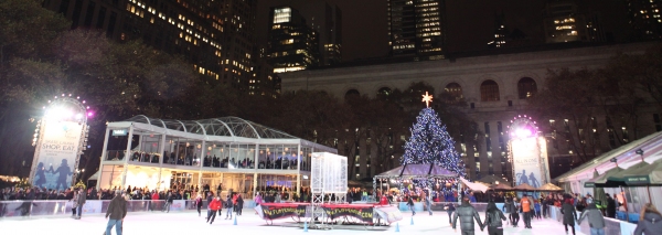 Photo Coverage: Bryant Park's Citi Pond Holiday Tree Lighting Ceremony Image
