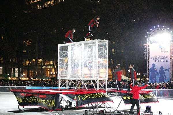 Photo Coverage: Bryant Park's Citi Pond Holiday Tree Lighting Ceremony Image
