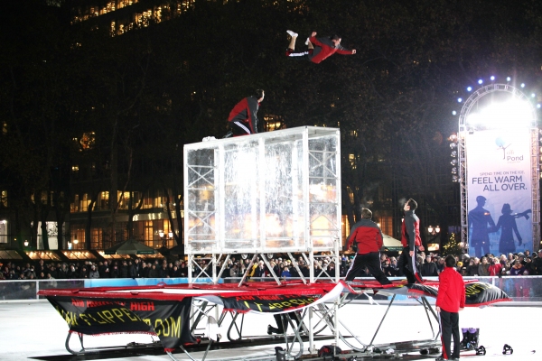 Photo Coverage: Bryant Park's Citi Pond Holiday Tree Lighting Ceremony Image