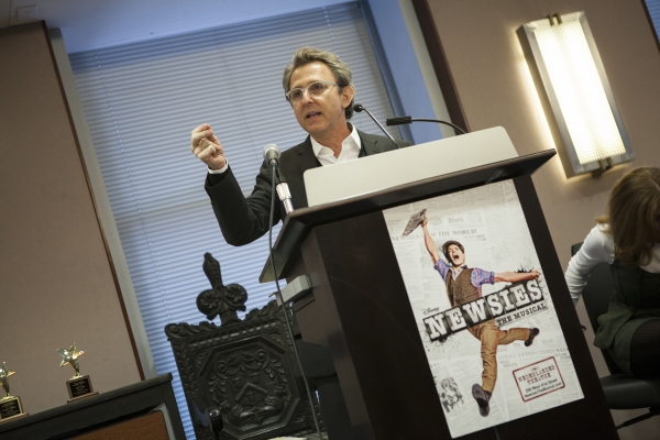 Photo Coverage: Walter McBride and the Cast of NEWSIES Receive AEA Awards! Image
