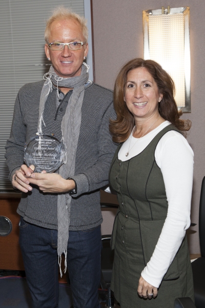 Photo Coverage: Walter McBride and the Cast of NEWSIES Receive AEA Awards! Image
