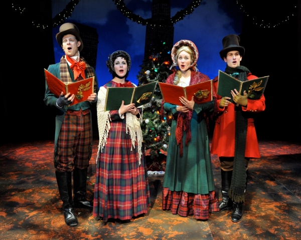 Carolers (Bjorn Bolinder, Marguerite Willbanks, Jessica Jaros, James Shackelford) Photo