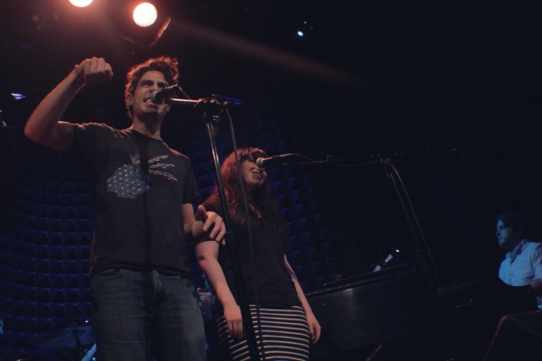 Photo Flash: Broadway Stars Belt It Out in RAZIA'S SHADOW Stage Debut at Joe's Pub Image