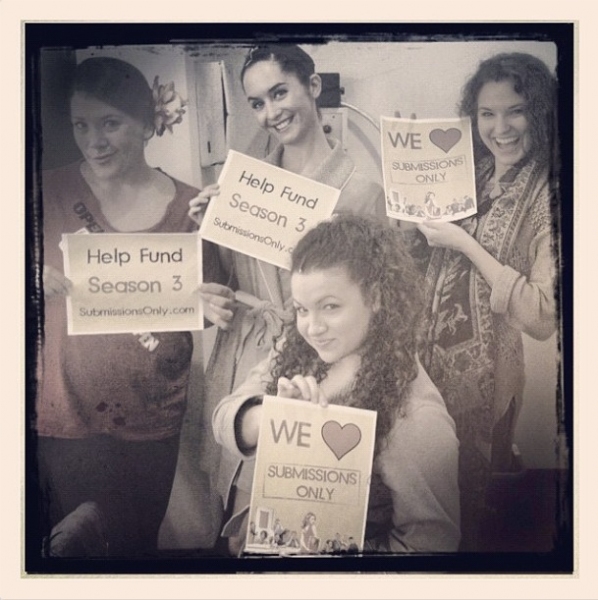 Photo Flash: Saturday Intermission Pics, Dec 1 - ANNIE's Lilla Crawford is 'Lincoln', Broadway Casts Show Solidarity and More!  Image