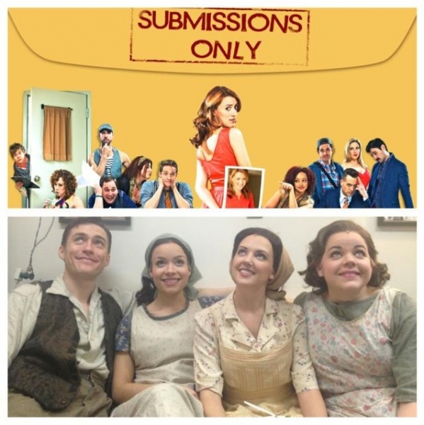 Photo Flash: Saturday Intermission Pics, Dec 1 - ANNIE's Lilla Crawford is 'Lincoln', Broadway Casts Show Solidarity and More!  Image