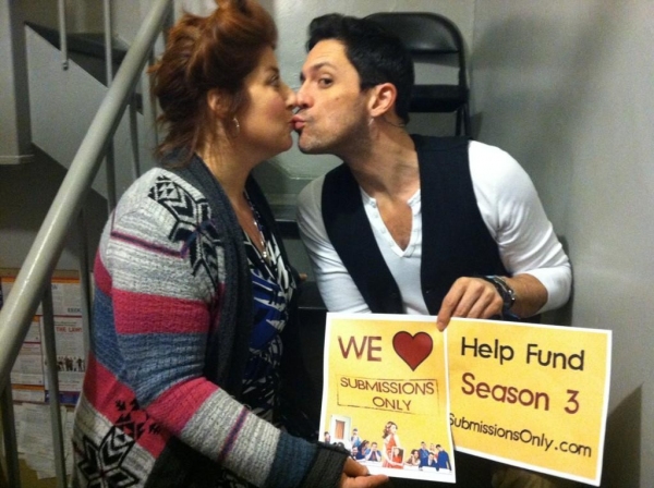 Photo Flash: Saturday Intermission Pics, Dec 1 - ANNIE's Lilla Crawford is 'Lincoln', Broadway Casts Show Solidarity and More!  Image