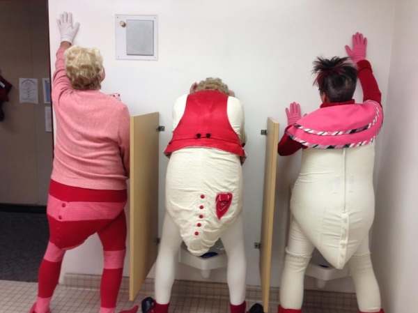 Photo Flash: Saturday Intermission Pics, Dec 1 - ANNIE's Lilla Crawford is 'Lincoln', Broadway Casts Show Solidarity and More!  Image