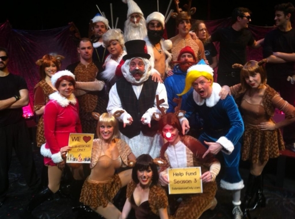 Photo Flash: Saturday Intermission Pics, Dec 1 - ANNIE's Lilla Crawford is 'Lincoln', Broadway Casts Show Solidarity and More!  Image