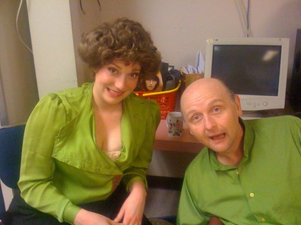 Photo Flash: Saturday Intermission Pics, Dec 1 - ANNIE's Lilla Crawford is 'Lincoln', Broadway Casts Show Solidarity and More!  Image