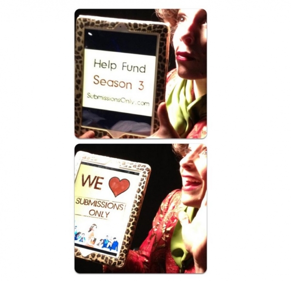 Photo Flash: Saturday Intermission Pics, Dec 1 - ANNIE's Lilla Crawford is 'Lincoln', Broadway Casts Show Solidarity and More!  Image